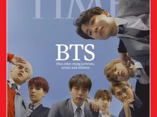 BTS（防弾少年団）、米タイム誌の表紙を飾る「次世代のリーダー」
