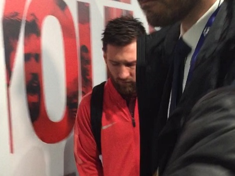 リオネル・メッシは終始無言で足早にミックスゾーンを後にした【現地取材】