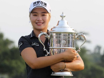 全米女子オープンで優勝したイ・ジョンウン、新人王・賞金王・世界ランキング1位まで見える