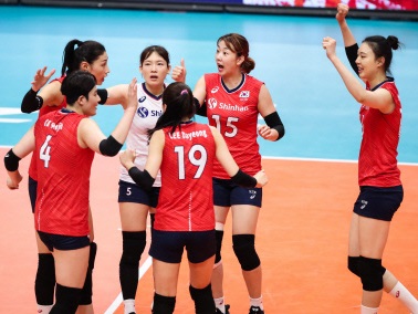 女子バレーW杯、韓国が世界ランク1位のセルビアを下す!! 4勝4敗の五分に