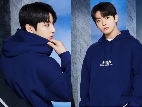 BTSのJUNG KOOK、“アンニュイな眼差しSHOT”にファン感嘆「かっこよすぎ無理」「鼻血」【PHOTO】