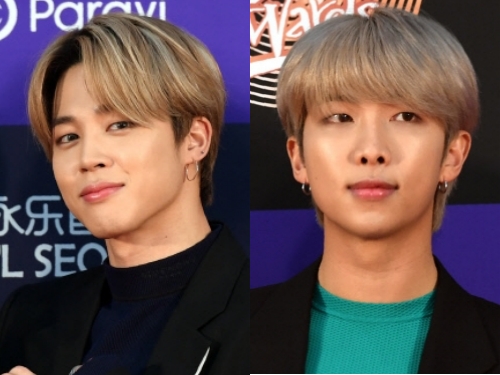 「ミニモニ可愛すぎ」BTS・JIMIN、RMに愛の告白。“ゼロ距離”のラブラブショットが話題に【PHOTO】