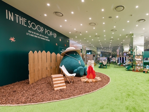 BTSのリアリティ番組『In The SOOP』のポップアップストア開催中！“都心の中にある癒しの森”
