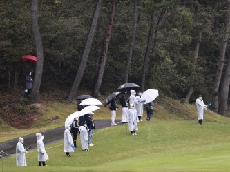 【写真】無観客のはずが…韓国開催の米国女子ツアーでギャラリーが突如登場。主催側の説明は？