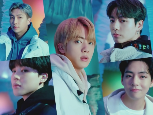「雪をも溶かすビジュアル」BTS、ダウンジャケットもクールに着こなす最新コレクションに世界が注目【PHOTO】