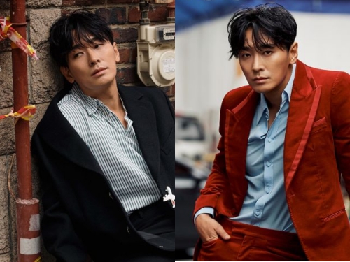 韓国俳優初！俳優チュ・ジフン、ドイツ雑誌の表紙に登場 “シックな色香”あふれる着こなしに注目【PHOTO】