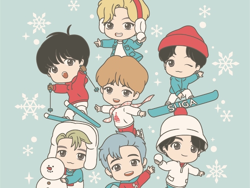 BTSキャラクター「TinyTAN」公式ポップアップストア「TinyTAN POP-UP ‘TinyTAN LAND’」でHoliday Seasonを展開へ