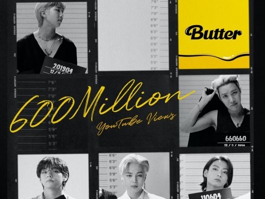 BTSの2021年を代表するヒット曲『Butter』、MVが6億回再生突破！