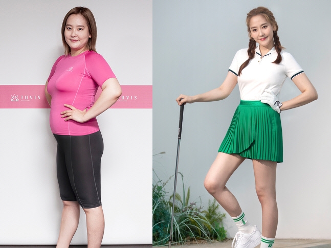 27kg減量した“女性版・東方神起”グループの元メンバー、ゴルフウェアで見事な脚線美披露【PHOTO】