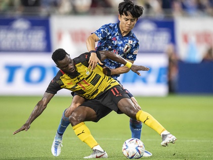 W杯で韓国と対戦のガーナ代表、1.5軍で日本に4-1の完敗