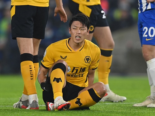 負傷離脱中のウルブズFWファン・ヒチャンが練習復帰！ W杯予選控える韓国代表への合流はどうなる？