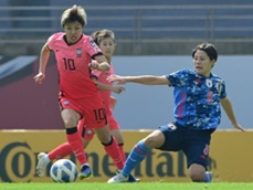 痛恨だった開始1分の失点…女子サッカー韓日戦でドロー、組2位で8強へ
