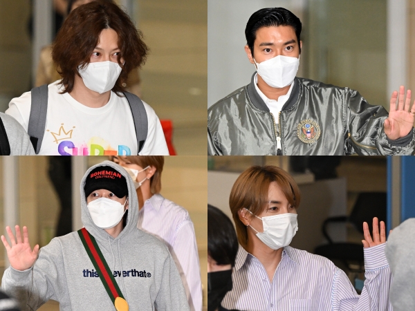 SUPER JUNIOR、“2年ぶりの日本ファンミ”を終えて帰国…空港写真を公開【PHOTO】