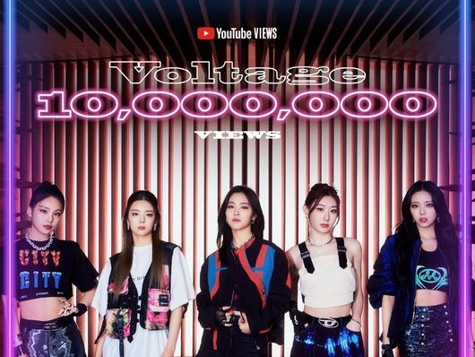 ITZY、日本1stシングル『Voltage』のMVが再生回数1000万回突破！Z世代をカリスマ性で圧倒