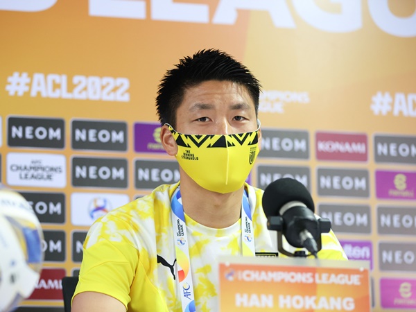 元横浜FCの韓浩康がACLで奮闘中！自身初挑戦のアジアの舞台で「選手としての価値を証明したい」【一問一答】