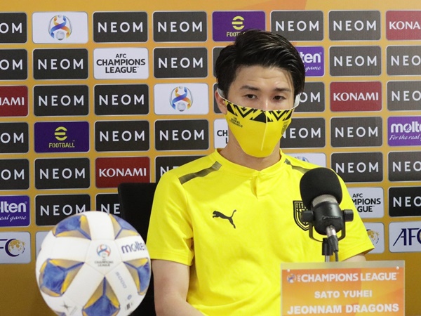 元東京V佐藤優平、ACLは「チームの団結が必要な舞台」。奇跡のグループ突破へ「より多くの得点を」【一問一答】