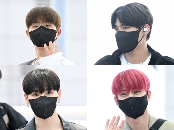 AB6IX、本日（5月13日）ドイツへと出国！マスクでは隠せない“圧倒的オーラ”【空港ファッション】