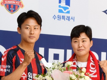 韓国の“男メッシ”と“女メッシ”が同じクラブに！チ・ソヨン加入をイ・スンウ祝福「韓国最高の…」
