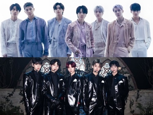 BTSとTOMORROW X TOGETHER、アメリカで並んで活躍…大統領と歓談＆大人気トークショー出演