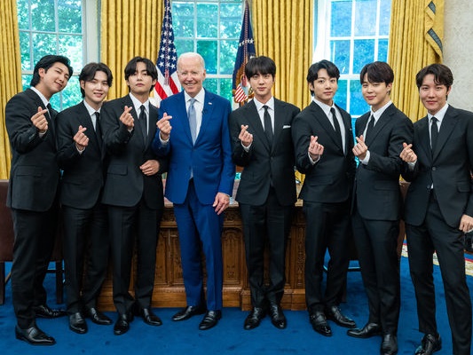 BTSとバイデン米大統領が35分間の歓談「皆さんのすることは、すべての人々にとって良いこと」