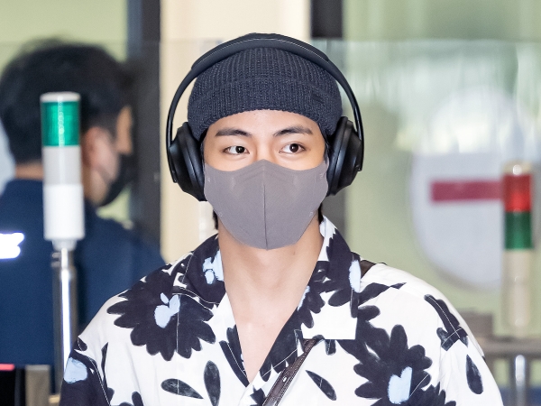 BTS（防弾少年団）のV、ホワイトハウス訪問を終えて本日（6月2日）帰国【空港ファッション】