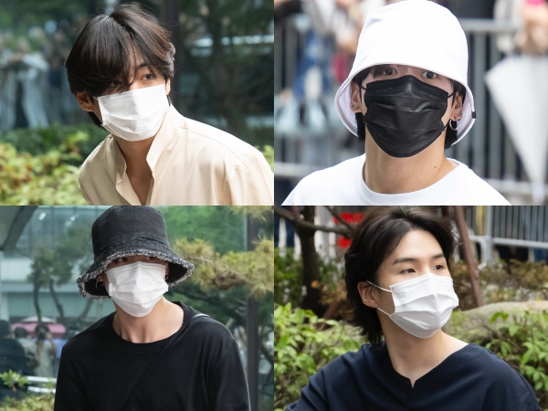 韓国の音楽番組2年ぶり出演…！ BTS（防弾少年団）の“出勤SHOT”に反響【独占写真19枚】