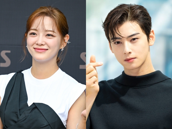 キム・セジョン、ASTROチャ・ウヌとの“仲良しツーショット”が話題に「美男美女すぎ」【PHOTO】