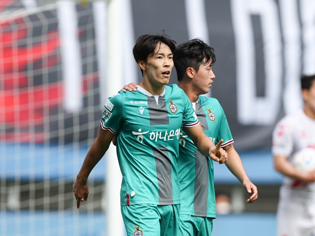 元京都の日本人MFが韓国2部で2ゴール！石田雅俊は「秋に活躍する」と言われるワケ