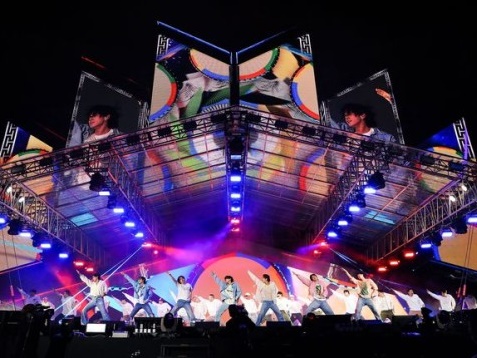 数字で見るBTSの“釜山コンサート”、世界229の国や地域をひとつに！「万博」関連キーワードは45倍