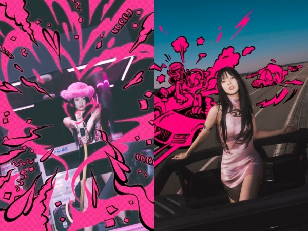 Red Velvetジョイ×イェリ、“ピンクの女神”のような新ミニアルバムのティーザーイメージ公開