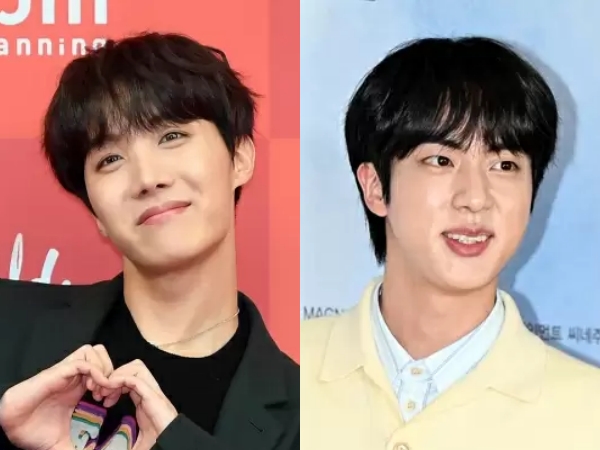 BTS・J-HOPE「兄さんは僕のもの」とJINを熱くハグ！あまりの“ラブラブっぷり”にファンも思わず嫉妬？【PHOTO】