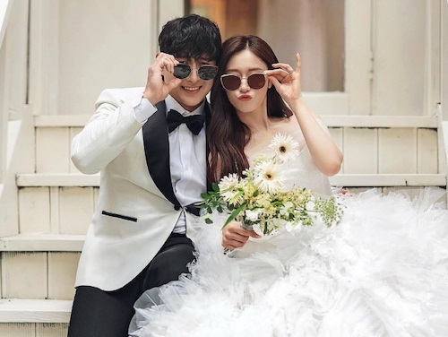 【写真】野球選手と結婚したT-ARA出身ジヨン、お洒落でセンスが光るウェディングフォト公開！