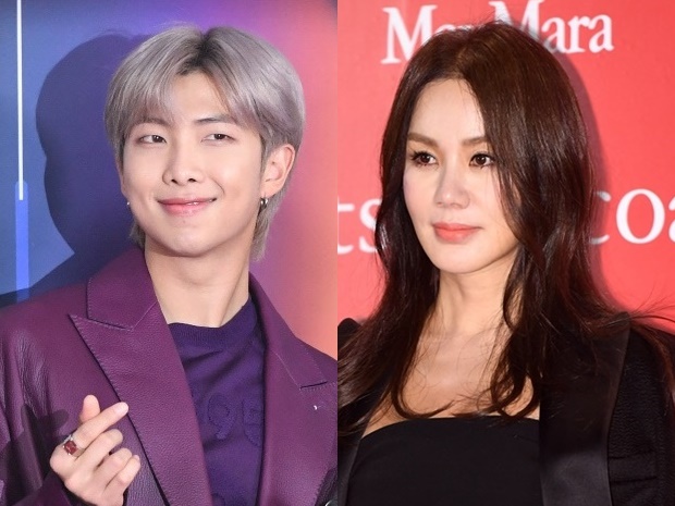 BTSメンバーと“韓国のマドンナ”が仲良し2ショットを公開して話題！「いつも心が開かれている」【PHOTO】