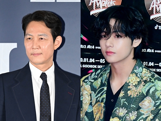 BTS・JINに続いてVとも！Netflix『イカゲーム』主演俳優の華麗すぎる交遊録が話題【PHOTO】