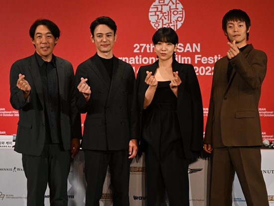 妻夫木聡、窪田正孝、安藤サクラ、石川慶監督がBIFFに登場！映画『ある男』記者会見【PHOTO】