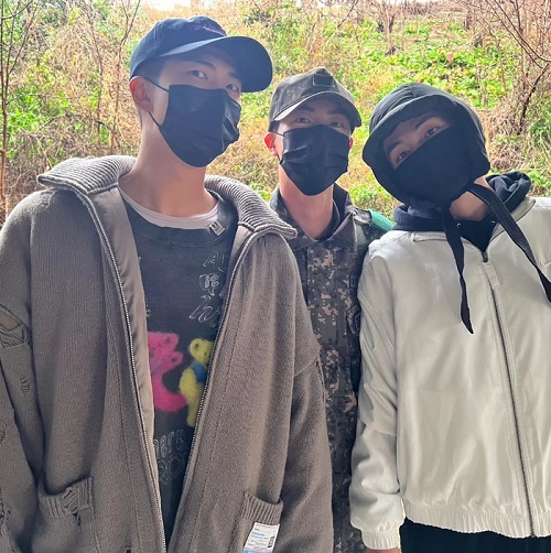 RM、JIN、V