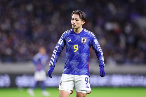 日本代表、上田綺世