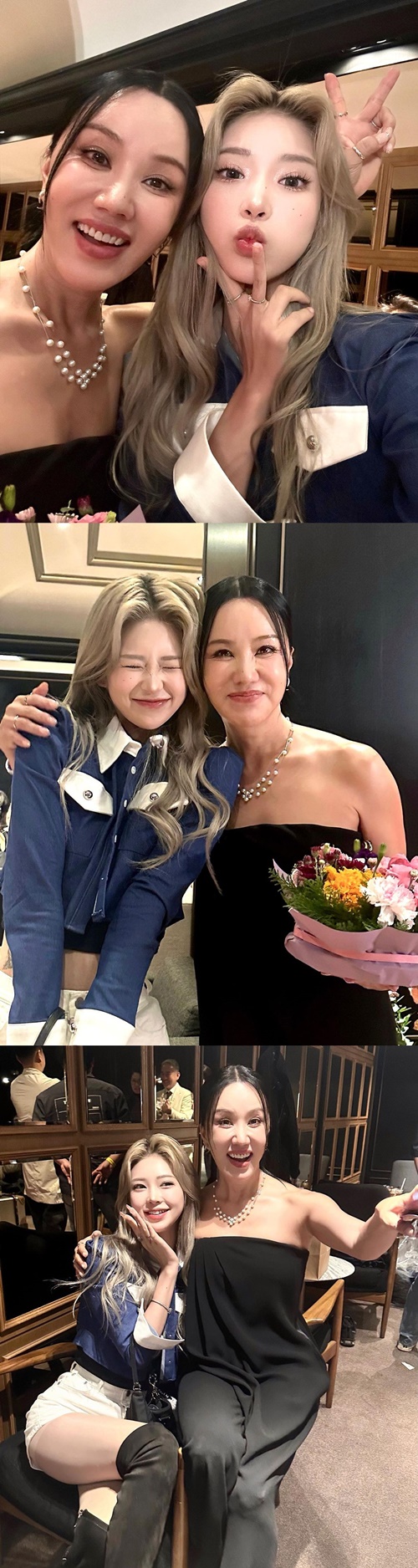 オム・ジョンファ、チェ・ジュンヒ