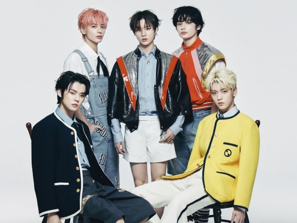 TXT「BTS先輩のようなグループになりたい」やる気に満ち溢れた目標と“5人の絆”【PHOTO】