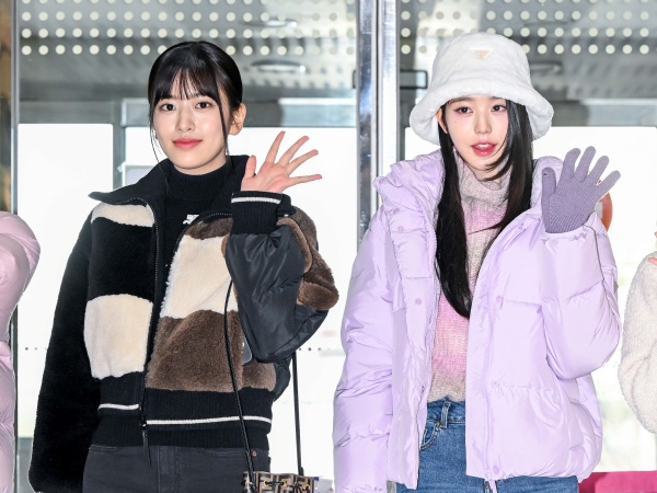 IVE、日本に出国！最年少メンバーはミニスカートで“生足美脚”を堂々披露【空港ファッション】