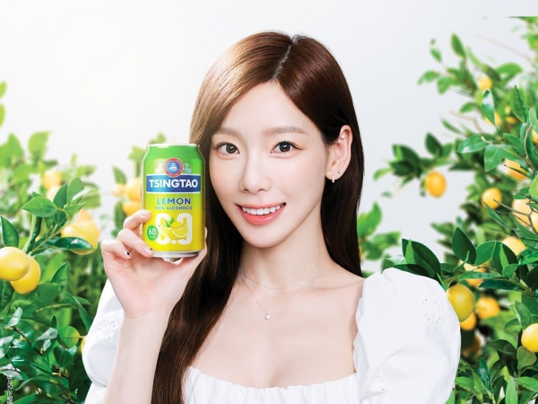 飲めないのにビールの広告？ 少女時代テヨン、青島（チンタオ）ビールの広告モデルに抜擢