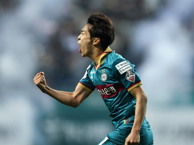 元京都・石田雅俊、韓国1部ラウンドベスト11に選出！悲願の“初ゴール”で劇的勝利に貢献
