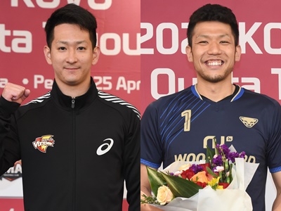 韓国Vリーグ男子に初の日本人選手誕生！パナソニック伊賀亮平＆大竹壱青がアジア枠ドラフトで指名