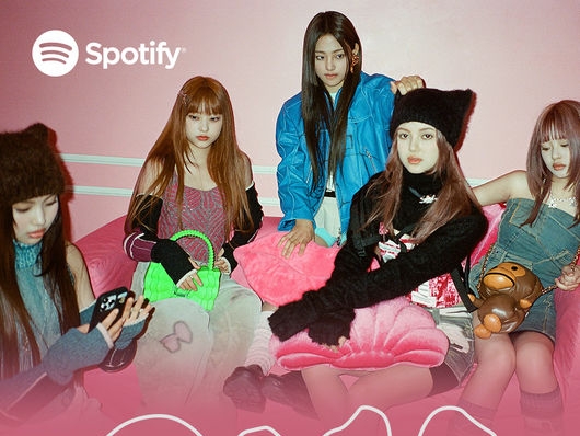 NewJeansの『OMG』がSpotify3億回ストリーミング突破！『Ditto』より速いスピード！
