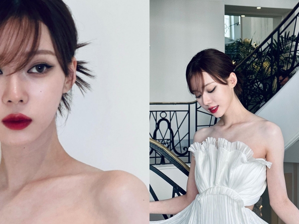 【写真】「論文書ける」aespa・ウィンター、“美肩”あらわなチューブトップ姿にメロメロ
