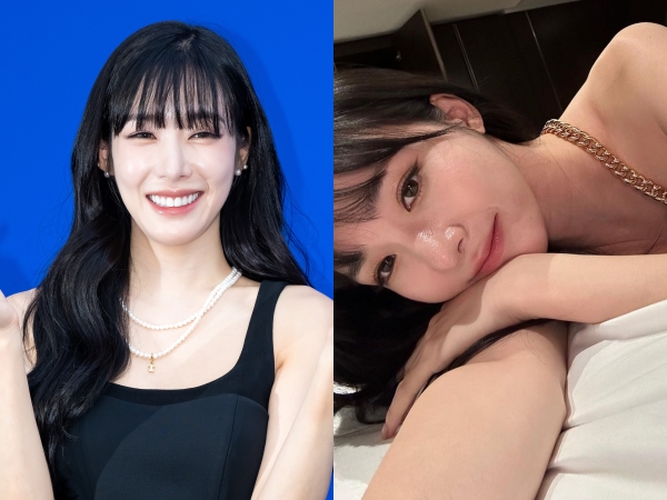 【写真】「眩しすぎます！」少女時代・ティファニー、ベッドに横たわる…ウエストにはタトゥーがチラリ