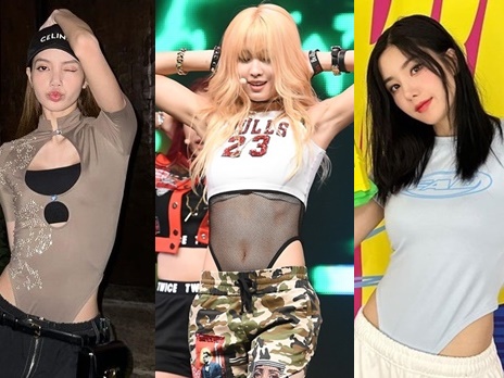 元祖はTWICE・モモ！ 韓国アイドル界はいま、“洗練ボディスーツ”ルックが流行中【PHOTO】