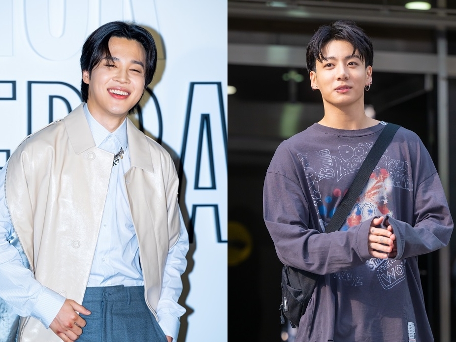 兵役中のBTS・JUNG KOOKとJIMIN、丸刈り軍服姿でニッコリ！訓練兵の姿を公開【PHOTO】