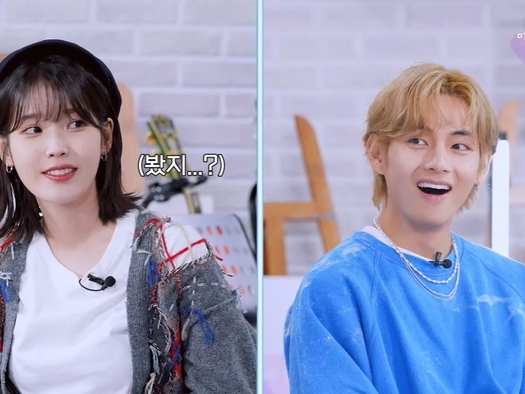 BTS・Vと歌手IU、意外な親交で“タメ口”も…「すっぴん写真のほうが好き」にVが照れるシーンまで