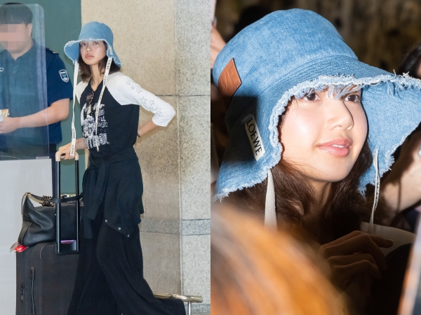 結婚目前と話題…BLACKPINK・リサ、大勢のファンに囲まれながらタイから帰国【空港ファッション】